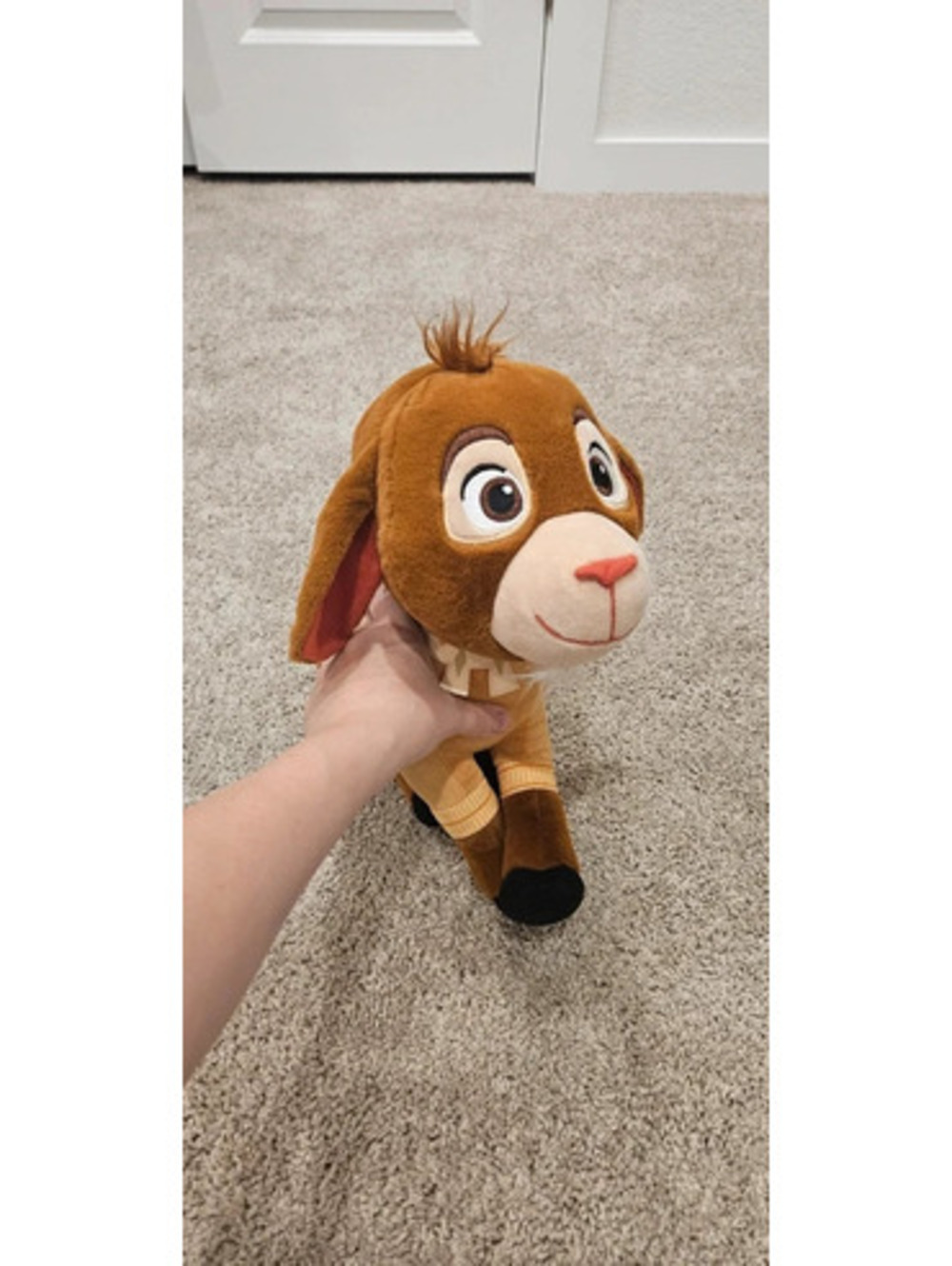 Disney Wish Puppy Plush Toy - Soft Brown and Tan Dog Stuffed Animal